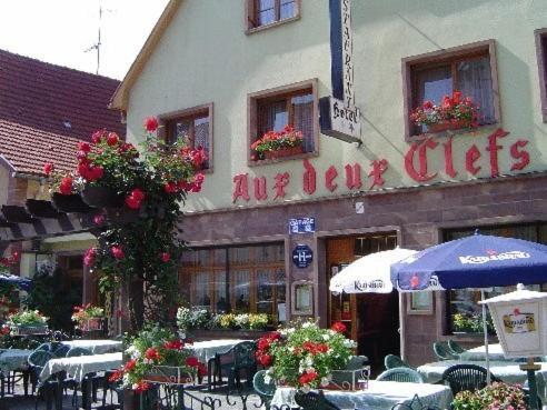 Hotel Aux Deux Clefs Marmoutier Exterior foto