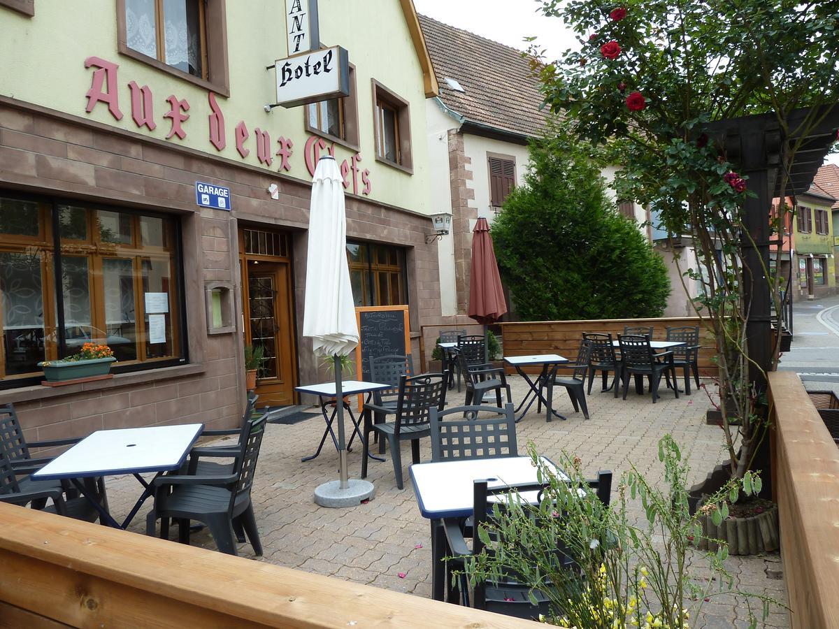Hotel Aux Deux Clefs Marmoutier Exterior foto